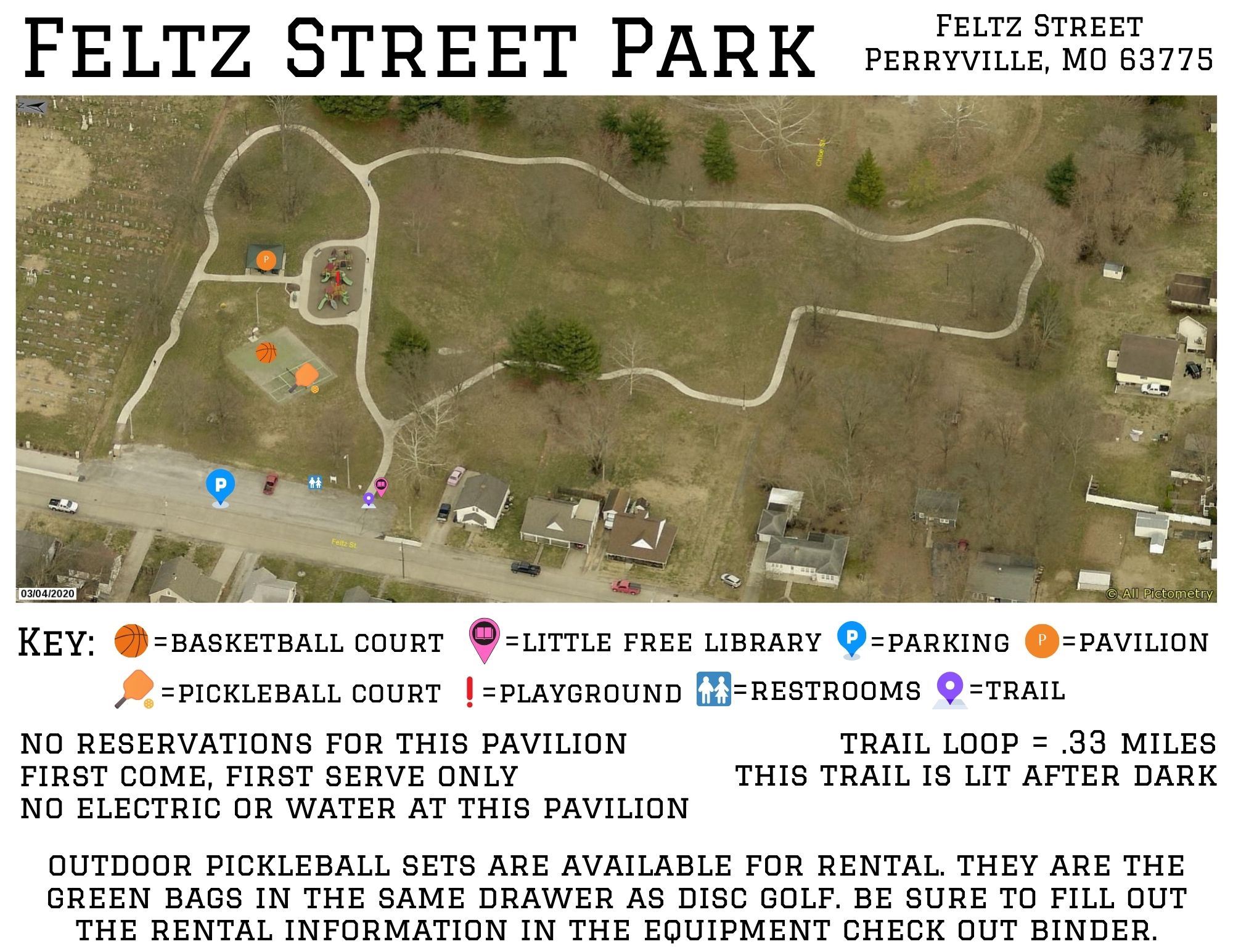 Feltz Street Park Map